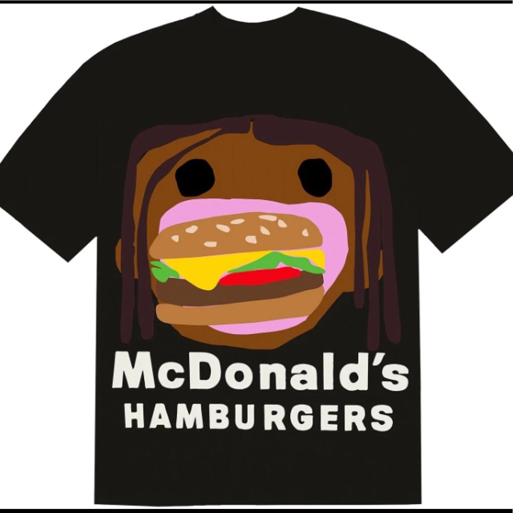 Travis Scott x CPFM Burger Mouth T Shirt